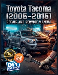 Toyota Tacoma (2005-2015) Repair & Service Manual: The Complete Illustrated Step-by-Step Guide to Dealership-Level Diagnostics, Routine Maintenance, a cover
