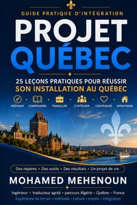 Projet Québec: 20 leçons pour construire une immigration réussie cover