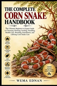 The Complete Corn Snake Handbook (1): The Ultimate Beginner-to-Expert Guide to Choosing, Housing, Feeding, Handling, Health Care, Breeding, Enrichment cover