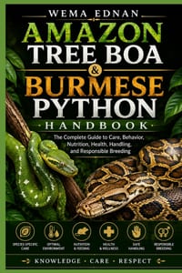 Amazon Tree Boa & Burmese Python Handbook: Amazon Tree Boa & Burmese Python Handbook cover