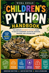 Children's Python Handbook: The Complete Beginner-to-Expert Guide to Healthy Husbandry, Nutrition, Behavior, Breeding, and Lifelong Care cover