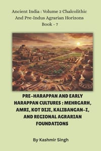 Pre-Harappan and Early Harappan Cultures: MEHRGARH, AMRI, KOT DIJI, KALIBANGAN-I, AND REGIONAL AGRARIAN FOUNDATIONS: Ancient India: Volume 2 Chalcolit cover