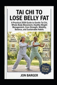Tai CHI to Lose Belly Fat: A Practical 2026 Guide to Gentle Tai Chi, Whole-Body Movement, Healthy Weight Management, Core Strength, Mobility, Balance, cover