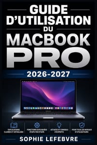 Guide d'Utilisation du MacBook Pro 2026-2027: Configuration Rapide, Fonctionnalités Essentielles et Astuces de Dépannage pour Débutants et Professionn cover