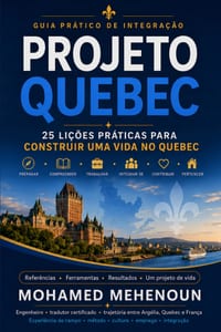 Projeto Québec: 20 lições para transformar imigração em projeto de vida cover