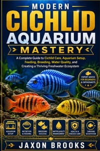 Modern Cichlid Aquarium Mastery: A Complete Guide to Cichlid Care, Aquarium Setup, Feeding, Breeding, Water Quality, and Creating a Thriving Freshwate cover