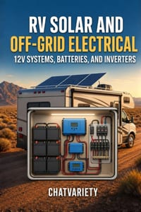 RV Solar and Off-Grid Electrical: 12V Systems, Batteries, and Inverters cover
