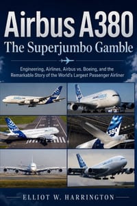 Airbus A380: The Superjumbo Gamble: Engineering, Airlines, Airbus vs. Boeing, and the Remarkable Story of the World's Largest Passenger Airliner cover