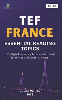 Tef Essential Reading Topics B1- B2: 100+ High-Frequency Topics with Useful Sentences and Model Answers cover