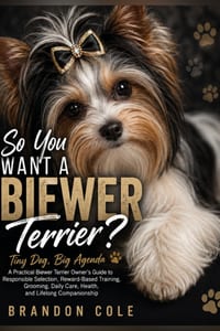 So You Want a Biewer Terrier? Tiny Dog, Big Agenda: A Practical Biewer Terrier Owner's Guide to Responsible Selection, Reward-Based Training, Grooming cover