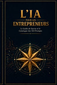 IA pour les entrepreneurs: Le Guide Pratique et le Catalogue des Prompts pour Booster Votre Productivité cover