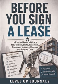 Before You Sign a Lease: A Practical Renter's Guide to Fees, Deposits, Scams, Inspections, Roommates, Insurance, Renewals and Move-Out Costs cover