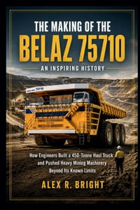 The Making of Belaz 75710 an Inspiring History: How Engineers Built a 450-Tonne Haul Truck and Pushed Heavy Mining Machinery Beyond Its Known Limits cover