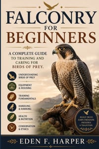 Falconry for Beginners: A Complete Guide to Training and Caring for Birds of Prey cover