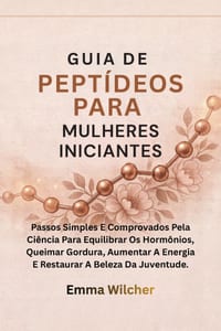 Guia de Peptídeos Para Mulheres Iniciantes: Passos Simples E Comprovados Pela Ciência Para Equilibrar Os Hormônios, Queimar Gordura, Aumentar A Energi cover
