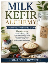 Milk Kefir Alchemy Everything You Need to Know: Transforming Milk into Living Kefir: A Practical Guide to Grains, Fermentation, Flavor, Cultured Foods cover