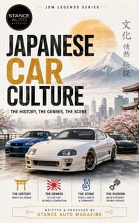 Japanese Car Culture: The History, The Genres, The Scene: JDM Legends Series - An Unfiltered Guide to Hashiriya Street Racing, Bosozoku Style, Tuning cover