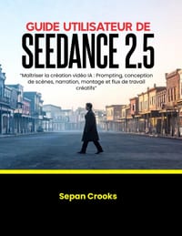 Guide Utilisateur de Seedance 2.5: Maîtriser la création vidéo IA: Prompting, conception de scènes, narration, montage et flux de travail créatifs cover