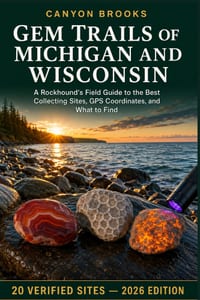 Gem Trails of Michigan and Wisconsin: A Rockhound's Field Guide to the Best Collecting Sites, GPS Coordinates, and What to Find - Lake Superior Agates cover