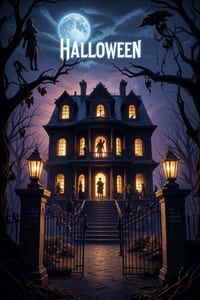 Halloween Book: The Ultimate Guide to Create a Halloween Yard So Spooky, Everyone Thinks Twice Before Coming Near cover