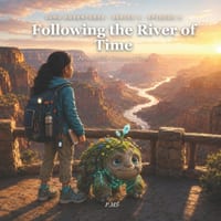 Following the River of Time: A Juno and Pebble Grand Canyon Adventure (Juno and the Canyon of Time - Book 4) cover