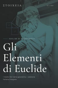 Gli Elementi di Euclide cover