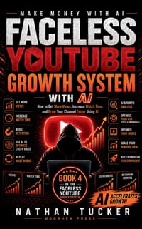 Faceless YouTube Growth System with AI: How to Get More Views, Increase Watch Time, and Grow Your Channel Faster Using AI cover