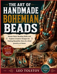 The Art of Handmade Bohemian Beads: Master Basic Beading Skills and Explore Creative Designs for Making Beautiful, One-of-a-Kind Jewelry at Home cover