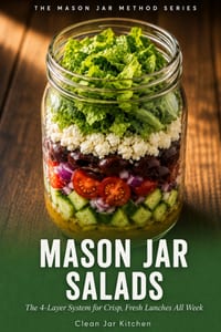 Mason Jar Salads: The 4-Layer System for Crisp, Fresh Lunches All Week cover