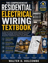 The Comprehensive Residential Electrical Wiring Textbook: An Advanced Professional Guide to Electrical Theory, Wiring Methods, Circuit Design, Service cover