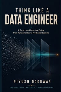 Think Like a Data Engineer: A Structured Interview Guide from Fundamentals to Production Systems cover