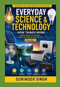 Everyday Science & Technology: HOW THINGS WORK: A Simple Guide to the Science Behind the Things We Use Every Day cover