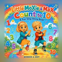 Little MoXie & MaX Count to 10: A Fun Sing-Along Book cover