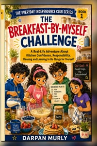 The Breakfast-by-Myself Challenge: A Real-Life Adventure About Kitchen Confidence, Responsibility, Planning and Learning to Do Things for Yourself cover