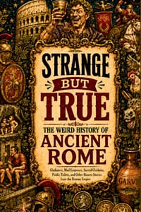 Strange But True: THE WEIRD HISTORY OF ANCIENT ROME: Gladiators, Mad Emperors, Sacred Chickens, Public Toilets, and Other Bizarre Stories from the Rom cover