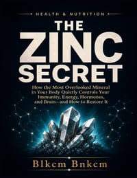 The Zinc Secret: How the Most Overlooked Mineral in Your Body Quietly Controls Your Immunity, Energy, Hormones, and Brain-and How to Restore It cover