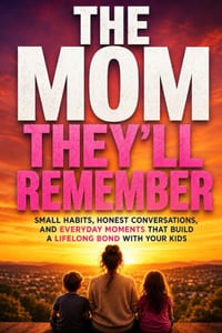 The Mom They'll Remember: Small Habits, Honest Conversations, and Everyday Moments That Build a Lifelong Bond With Your Kids cover