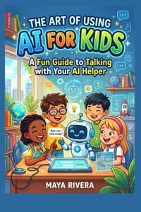 The Art of Using AI for Kids: A Fun Guide to Talking with Your AI Helper cover