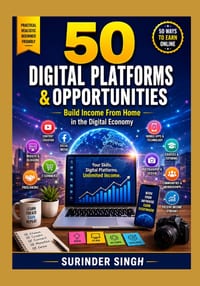 50 Digital Platforms & Opportunities: Build Income From Home in the Digital Economy cover