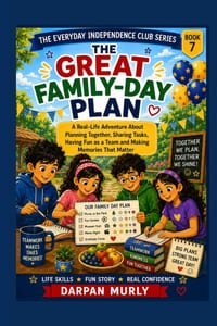 The Great Family-Day Plan: A Real-Life Adventure About Planning an Event, Sharing Responsibilities, Preparing Ahead and Adapting When Plans Change cover