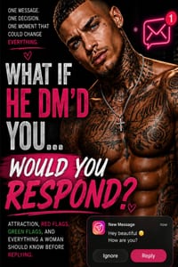 What If He DM'd You... Would You Respond?: Attraction, Red Flags, Green Flags, and Everything a Woman Should Know Before Replying cover
