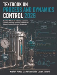 Textbook on Process and Dynamics Control 2026: Essential Methods for Industrial Automation, Dynamic Modeling, Simulation Software, and Reliable Engine cover