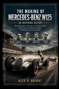 The Making of Mercedes-Benz W125 an Inspiring History cover