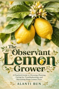 The Observant Lemon Grower: A Practical Guide to Choosing, Planting, Caring for, Troubleshooting, and Harvesting Home Lemon Trees cover