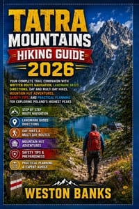 Tatra Mountains Hiking Guide 2026: Your Complete Trail Companion with Written Route Navigation, Landmark Based Directions, Day and Multi Day Hikes, Mo cover
