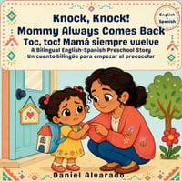 Knock, Knock! Mommy Always Comes Back - ¡Toc, Toc! Mamá Siempre Regresa: A Bilingual Children's Book (English - Spanish) about Separation Anxiety and cover