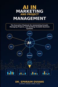 AI in Marketing and Project Management: The Execution Playbook for Automating Growth, Managing Projects, and Building Scalable Business Systems cover