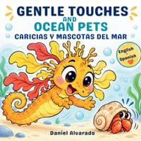 Gentle Touches and Ocean Pets - Caricias y Mascotas del Mar: A Bilingual Children's Book (English - Spanish) About Impulse Control and Emotional Regul cover