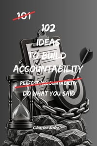 102 Ideas To Build Accountability: No Perfect Discipline. No Constant Motivation. Simple Everyday Ideas To Follow Through More Consistently, Take Resp cover