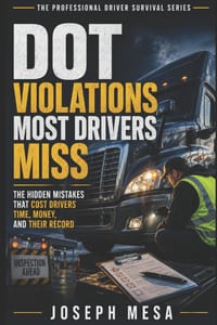 DOT Violations Most Drivers Miss: The Hidden Mistakes That Cost Drivers Time, Money, and Their Record cover